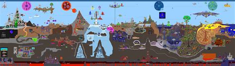 Terraria World Map