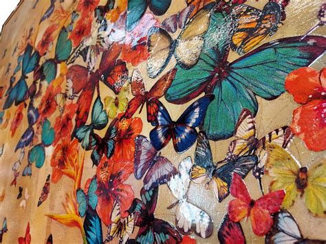 Butterflies with Hibiscus and Heliconia Painting by Lily Greenwood ...