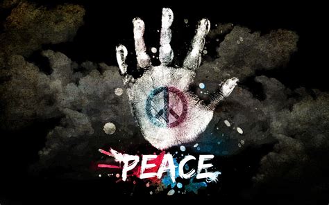 Peace Sign Wallpapers - Top Free Peace Sign Backgrounds - WallpaperAccess