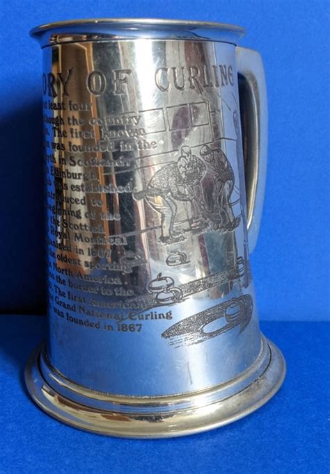 History Of Curling Tankard; PZ117 | eHive