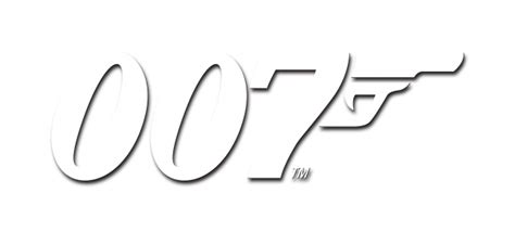 Hd 007 James Bond Gold Logo Transparent Png