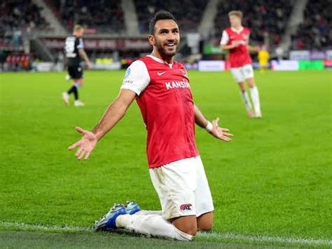 Vangelis Pavlidis scores twice for AZ Alkmaar to take his tally up to ...