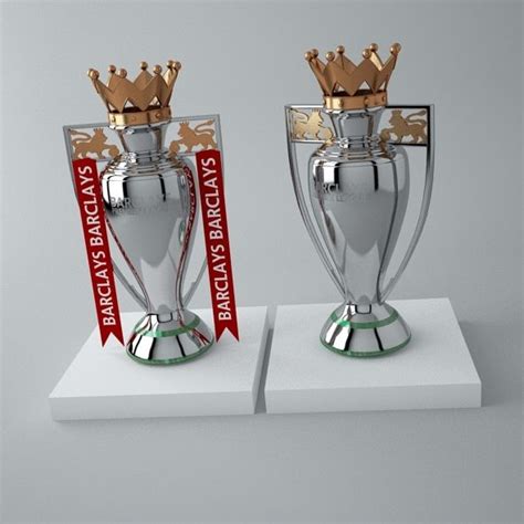 The Premier League Trophy 3D Model | Trophy, Premier league, Trophy design