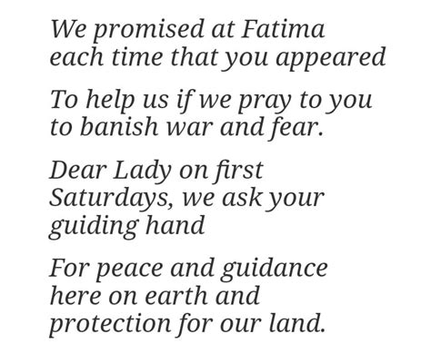 Our Lady of Fatima lyrics - LOURDES SHRINE CEBU