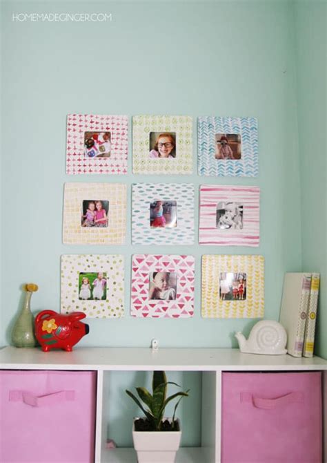 Watercolor Frames - Homemade Ginger