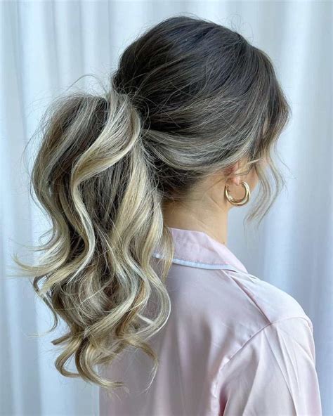 Top 40 Elegant Messy Ponytail Hairstyles (2023 Update) | Messy ponytail hairstyles, Ponytail ...