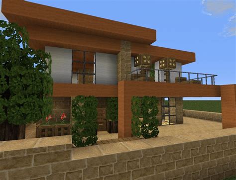 Small Modern House Minecraft Map