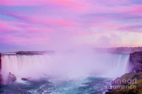 Niagara Falls Sunset Clouds Photograph by Charline Xia - Pixels