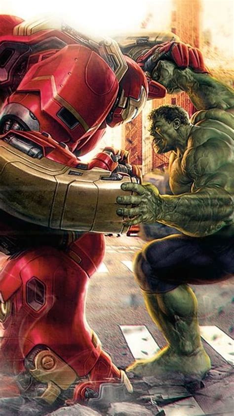 Iron Man Hulk, fight, hulk, iron man, marvel, HD phone wallpaper | Peakpx