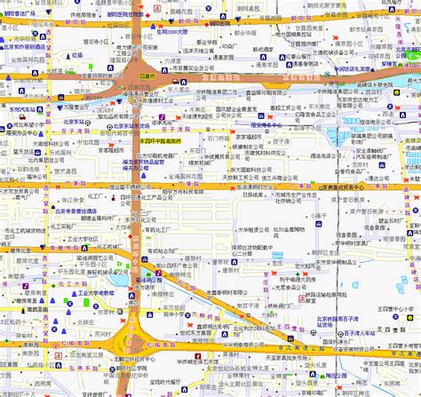 chaoyang district map,chaoyang street map