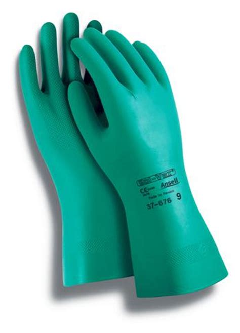 Ansell® Sol-vex® Premium Chemical Resistant Gloves : Non-insulated ...