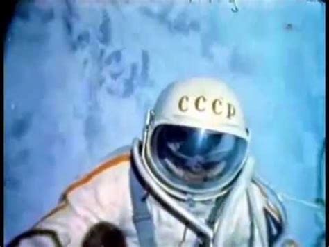 This rare footage from 1965 shows the first spacewalk done by Alexey ...