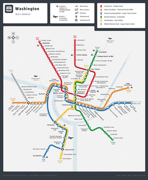 Washington Metro Map :: Behance