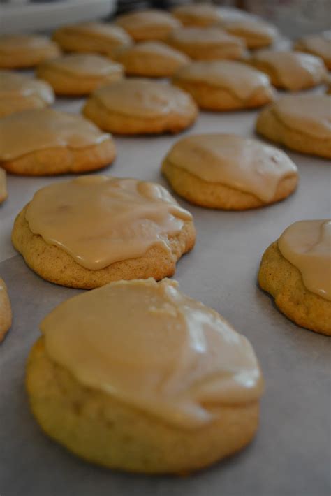 Simple Savory & Satisfying: Applesauce Cookies with Caramel Frosting