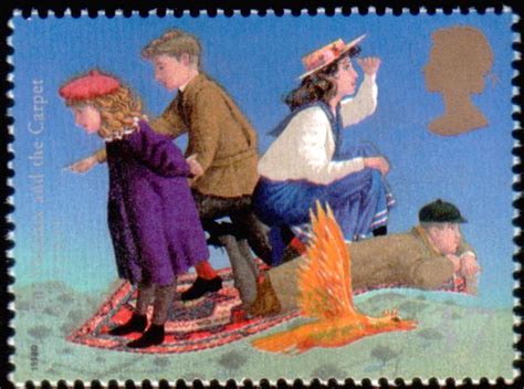 Literary Stamps: Nesbit, Edith (1858-1924)