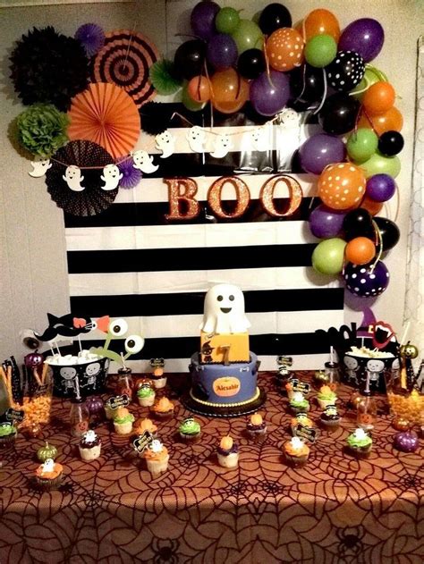 How to Decorate for a Halloween Party | Halloween birthday party ...