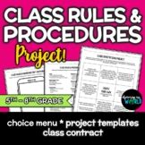 Classroom Rule Middle School Worksheets & Teaching Resources | TpT