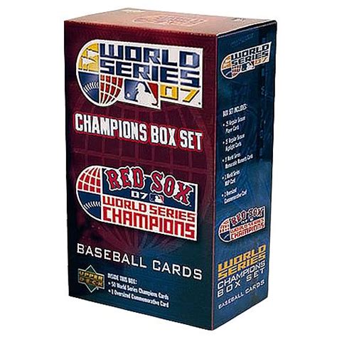 MLB Boston Red Sox World Series Champions Box Set - Upper Deck - Sports ...