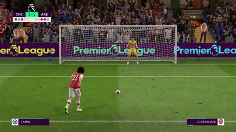 Arsenal VS Chelsea Penalty Shootout FIFA 2020 Penalties - YouTube