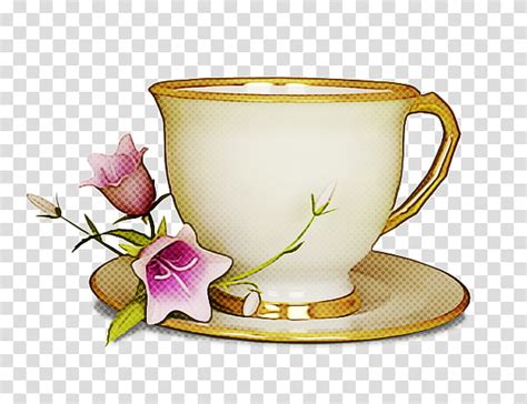 Flower, Coffee Cup, Porcelain, Mug, Saucer, Tea, Tableware, Bowl transparent background PNG ...