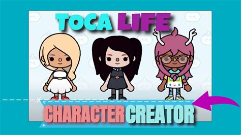 How to make new a Character Creator | New Toca Life World Update | Toca ...