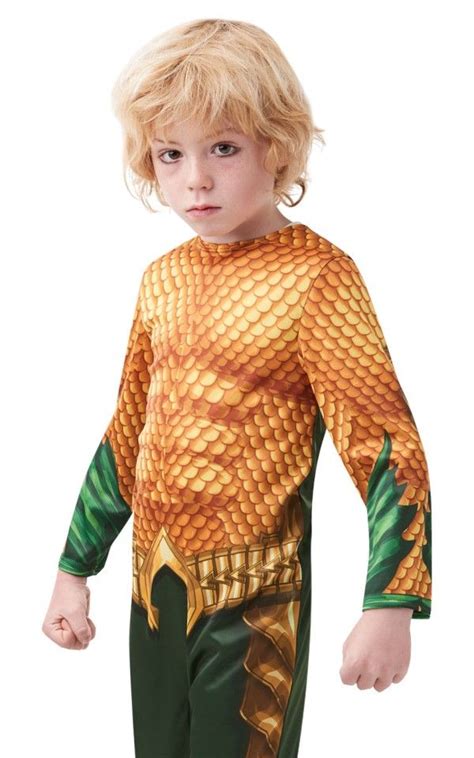 Aquaman Kids Costume Childrens Fancy Dress Outfit-641328