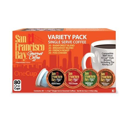 San Francisco Bay OneCup Decaf French Roast 36 Count- Single Serve ...