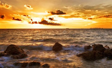 Grace Bay Beach sunset stock image. Image of sunny, providenciales ...