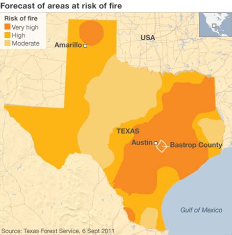 Texas wildfires torch 1,000 homes - BBC News