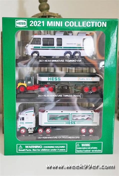 The 2021 Hess Toy Truck Mini Collection is Here