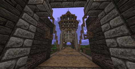 Medieval drawbridge Minecraft Map