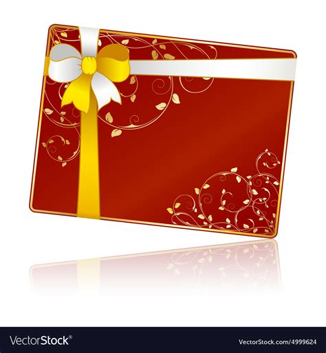 Gift card Royalty Free Vector Image - VectorStock