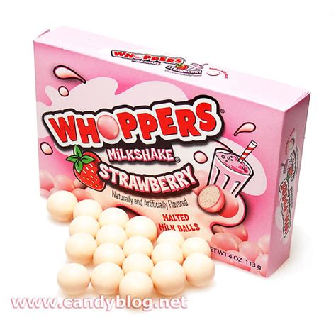 Whoppers Milkshake Strawberry - Candy Blog