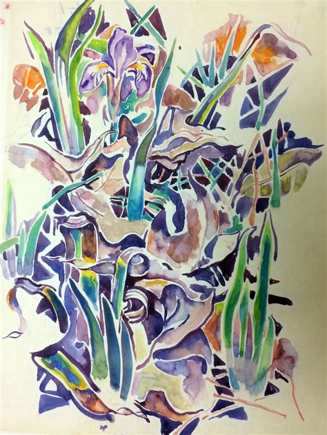 The geometry of flowers | Walter anderson, Art, Tree painting