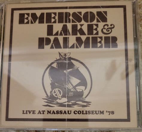 EMERSON LAKE & PALMER- LIVE AT THE NASSAU COLISEUM '78 2 CD'S | #4591201050