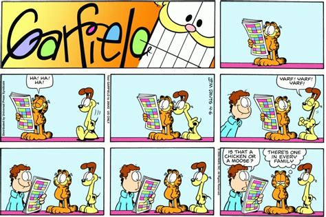 The Garfield Daily Comic Strip for April 06th, 2008 | Garfield comics, Garfield and odie ...