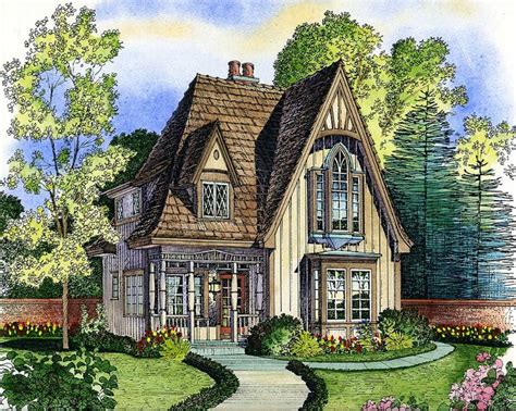 Plan 43000PF: Adorable Cottage House Plan - 1183 Sq Ft - Architectural Designs | Cottage floor ...