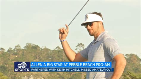 Josh Allen a star at Pebble Beach Pro-Am - ABC30 Fresno