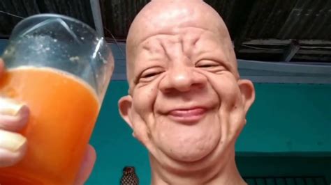 "Bald guy drinks Orange juice meme!" part 2 - YouTube