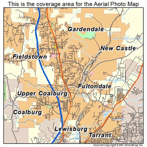 Aerial Photography Map of Fultondale, AL Alabama