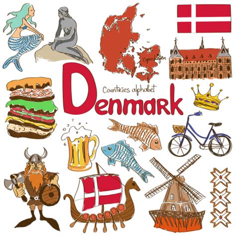 Denmark Culture Map Printable - KidsPressMagazine.com