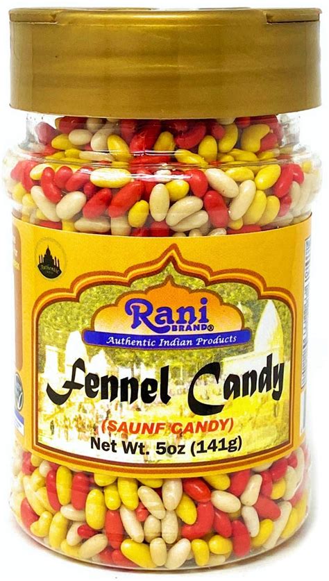 Buy Rani Sugar Coated Fennel Candy 5oz (141g) PET Jar | Indian After ...