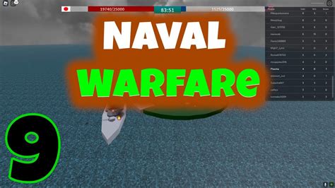 Naval Warfare | ROBLOX Gameplay Walkthrough 9 - YouTube