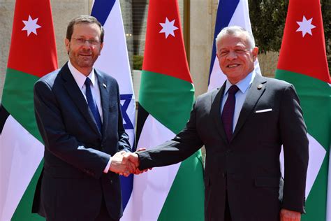 Jordan and Israel leaders urge calm after historic meeting following ...