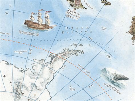 Cape Horn map - Filippo Vanzo | Illustrator & Cartographer