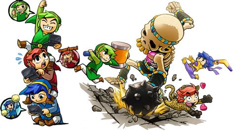 The Legend of Zelda: Tri Force Heroes - characters, items and costume info | The GoNintendo ...