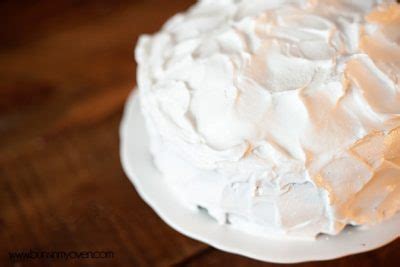 Easy Meringue Frosting Recipe