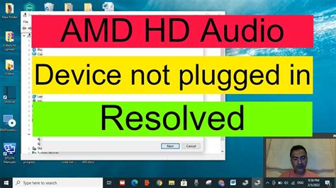 How to Fix AMD High Definition Audio Device Not Plugged in Windows 10 ...