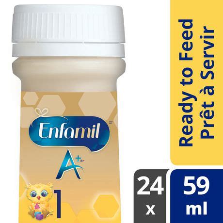 Enfamil A+® Baby Formula Ready to Feed Nursette® Bottles | Walmart Canada