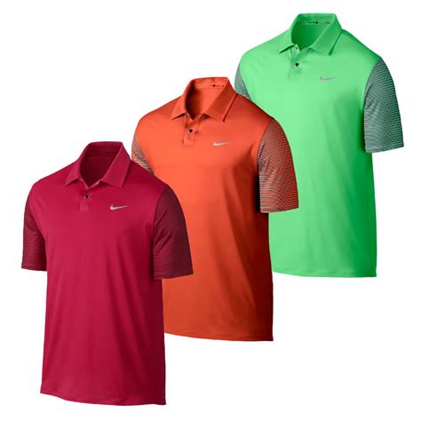 Nike TW Performance Graphic Men's Golf Polo - Discount Men's Golf Polos and Shirts - Hurricane Golf